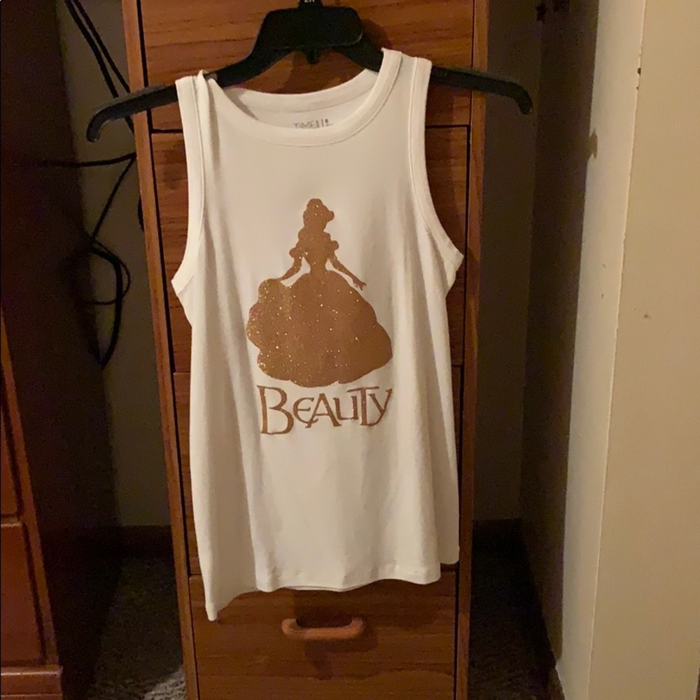 time and tru beauty tank top